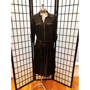 Vintage 1970’s Black Dress OOAK